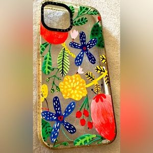 Gorgeous painted CASETiFY phone case fo4 iPhone 13.